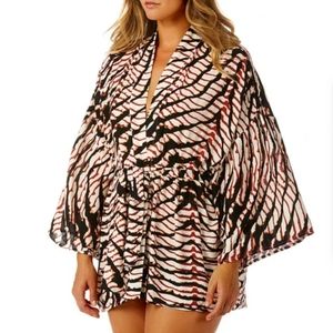 Radio Fiji Chita Kimono Swim Cover